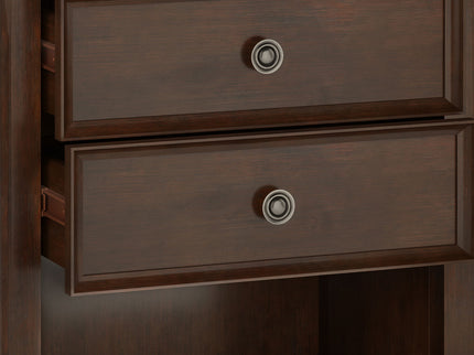Amherst - Bedside Table - Russet Brown