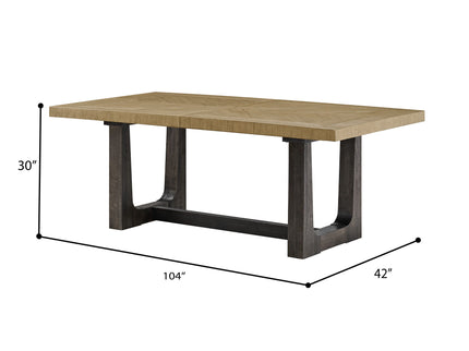 Table With Trestle Base