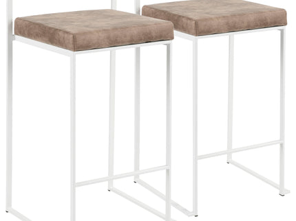 Fuji - Simple Elegance, Contemporary Stackable Counter Stool