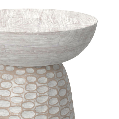 Boyd - Accent Table - White Wash