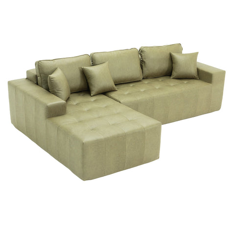 L - Shaped Corner Chaise Sofa Bed