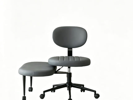 Ergonomic Cross Legged Office Chair With Back Support