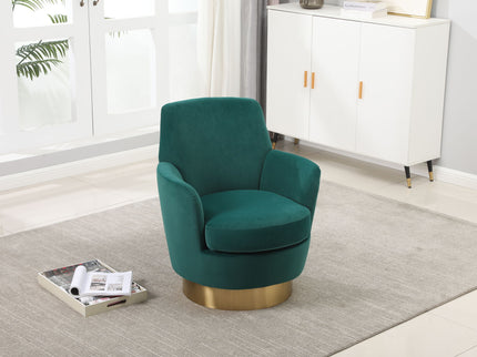 Teddy Swivel Barrel Chair, Swivel Accent Chairs Armchair For Living Room