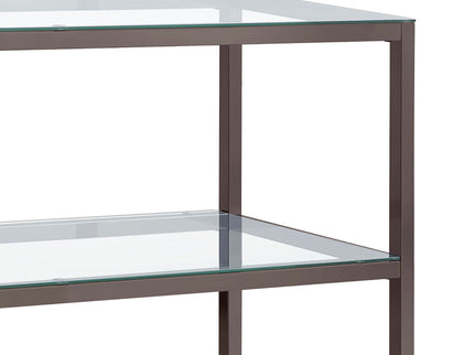 Weston - 2 Shelf Entryway Console Table - Black