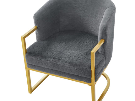 Upholstered Reading Accent Armchair For Living Room