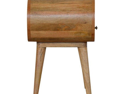 Circular Open Bedside Nightstand