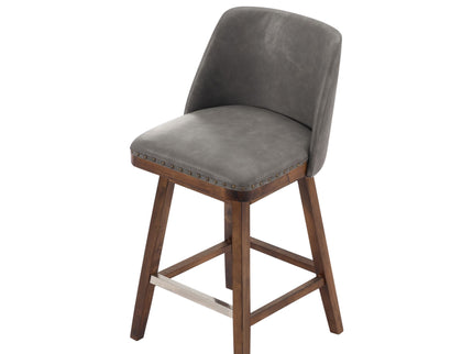 360° Swivel Bar Stool, Counter Height Kitchen Island Chair