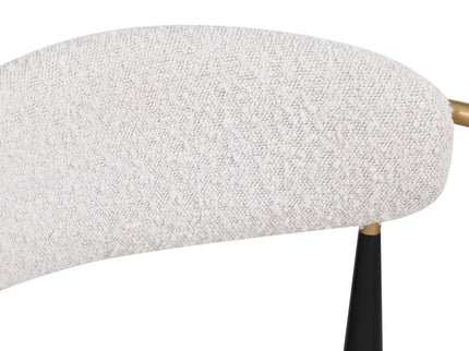 Upholstered Bar Stools With Backs For Kitchen Island (Set of 2) - Beige