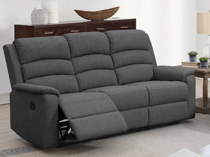 Modern Living Room Set With Manual Recliner