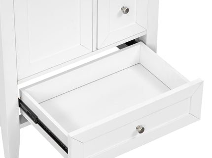 Modern Bathroom Vanity With Sink, Freestanding Cabinet With Drawers And Shelves