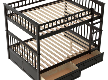 Bunk Bed With Drawers, Convertible Design