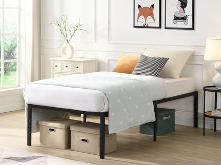 Heavy Duty Metal Bed Frame With Quiet Support