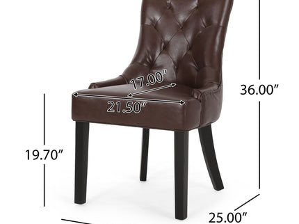Cheney - Contemporary Dining Chair Tufted Upholstery (Set of 2)
