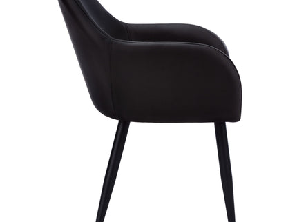Dining Chair Side, Upholstered For Dining Room, Contemporary & Modern (Set of 2)