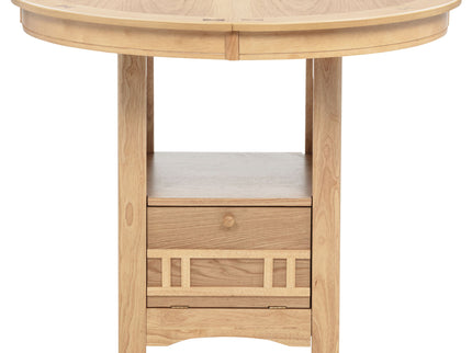 Davis - Counter Height Extension Dining Table - Light Oak