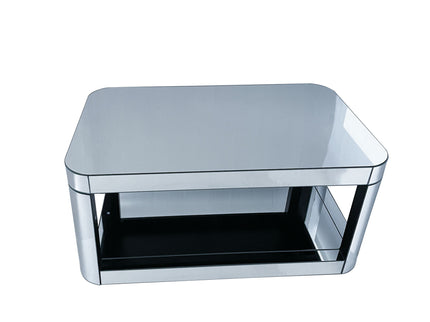 Coffee Table, Rectangular - Silver