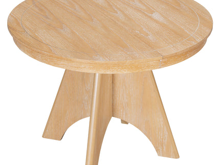 Extendable Dining Table With Sturdy Crossed Legs