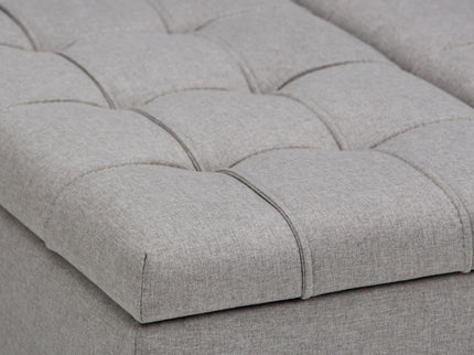 Harrison - Upholstered Coffee Table Storage Ottoman