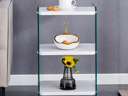 Modern 3 Layer Bedside Cabinet With Storage Function