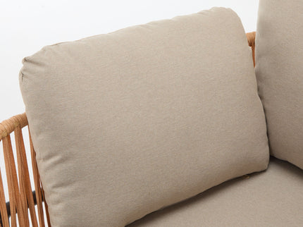 Rope Lounge Chair With Cushions For Modern Spaces