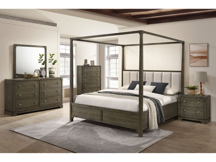Sundance - 6 Drawer Dresser With Mirror - Dark Coffee
