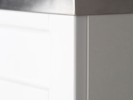 Hennessy - Deluxe Laundry Cabinet With Faucet And Stainless Steel Sink