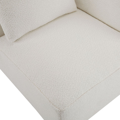 Chita - Sectional Sofa 3 Seater With Light Strip - Beige