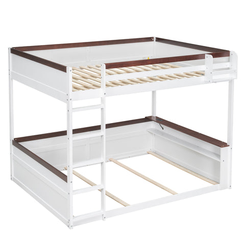Bunk Bed With Built In Shelves, Storage Box, LED Light And USB Charging Station