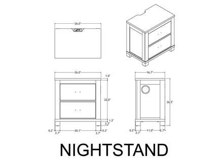 Augusta - 5 Piece Bedroom Set