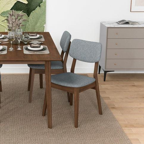 Carlos - Solid Back Side Chair (Set of 2)
