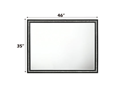 Haiden - Weathered Mirror - Black