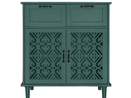2 Door 2 Drawer Elegant Cabinet