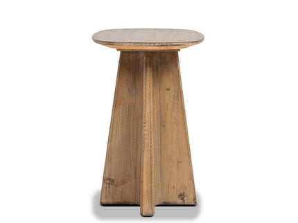 Clarence - Rectangular End Table - Antique Brown