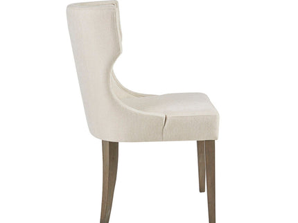 Elegant Design Dining Chair Polyester - Cream