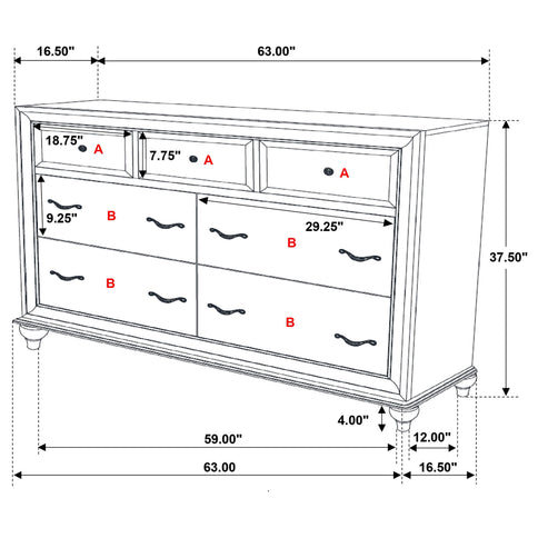 Randall - Bedroom Set With Wingback Bed