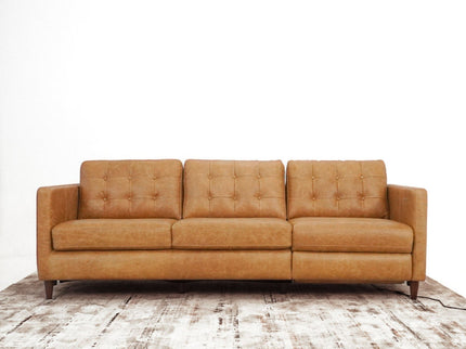 Christopher - Electric Inclining Sofa Left Facing - Tan