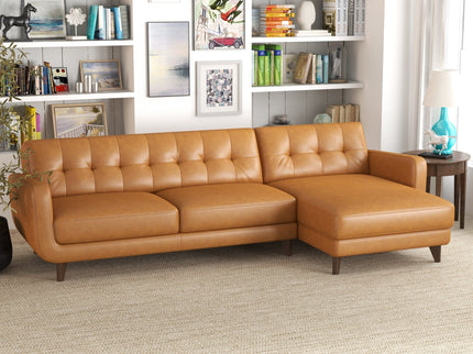 Christopher - Electric Inclining Sofa Left Facing - Tan