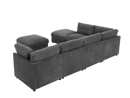 Modern Reversible Modular Sectional