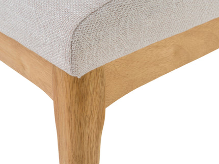 Contemporary Dining Chair SetWith Upholstered Fabric