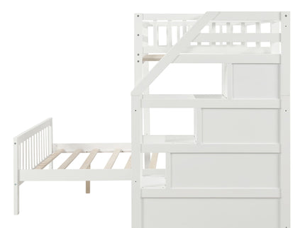 Loft Bed With Staircase And Storage