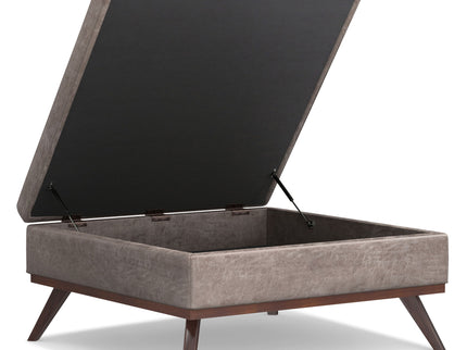 Owen - Multifunctional Square Coffee Table Storage Ottoman