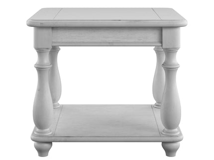 Square End Table - Gray