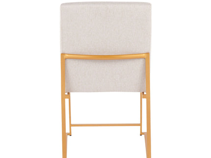 Fuji - Contemporary Stylish Frame, High Back Dining Chair (Set of 2)
