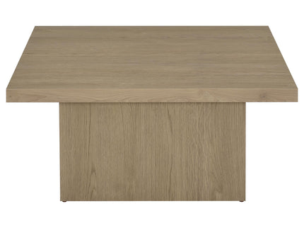 Eldridge - Coffee Table Set With Chunky Square Tops