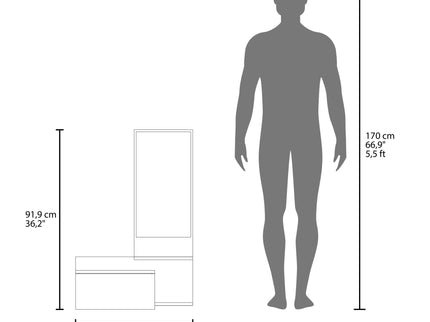 Lowell - Floating Hallway Cabinet
