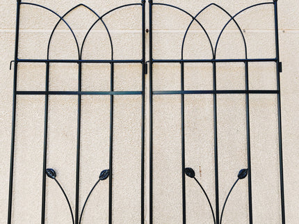 Metal Garden Trellis Rustproof For Climbing Plants Outdoor Flower Support