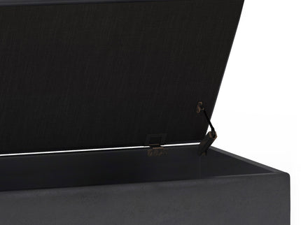 Cosmopolitan - Storage Ottoman Bench With Open Bottom