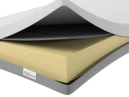 6" Memory Foam Mattress With Responsive Support And Breathable Cover