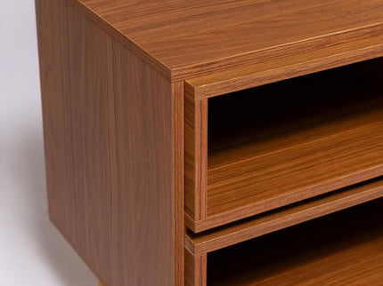TV Stand For TVs Up To 60" With 2 Doors And 2 Open Shelves