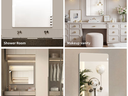 Modern Frameless Bathroom Vanity Mirror